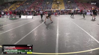 174 lbs Placement (4 Team) - Tyson Stover, Corban University vs Treven Hokland, Eastern Oregon University (OR)