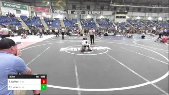 90 lbs Round Of 16 - Trace Safken, Black Fox Wr Acd vs Brayden Lucier, Bear Cave WC