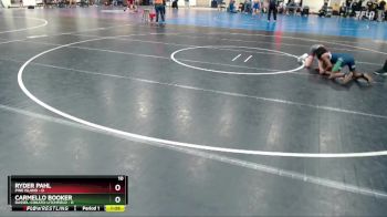 85 lbs Finals (8 Team) - Carmello Booker, Dassel-Cokato-Litchfield vs Ryder Pahl, Pine Island