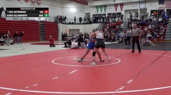 135 lbs Cons. Round 1 - Cora Ellsworth, Wahlert Catholic vs Ava Determan, Clinton