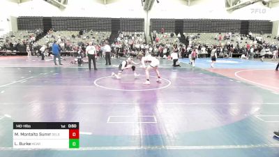 140-H lbs Consi Of 8 #1 - Matthew Montalto Summers, Delsea vs Luke Burke, Mac Arthur