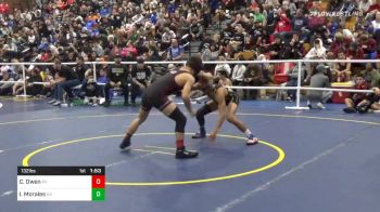 132 lbs Prelims - Cameron Owen, Paloma Valley vs Isaac Morales, Northview