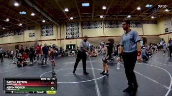 76 lbs Semifinal - Kevin Wojcik, Cranford vs Bayoni Patton, Unattached
