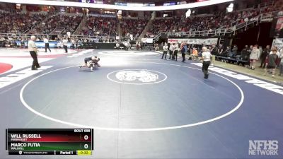I-108 lbs Cons. Round 4 - Will Russell, Manhasset vs Marco Futia, Wallkill