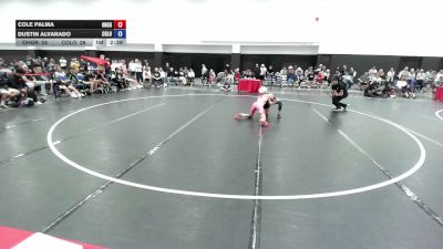 100 lbs Cole Palma, Ohio Gray vs Dustin Alvarado, Team Colorado FS