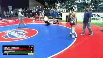 3 lbs Cons. Round 2 - Kerwin Martinez, Lumpkin County vs Hudson Moss, Ringgold