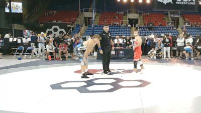 132 lbs Cons. Rd Of 64 - Beckett Rehorst, South Dakota vs Taegan Gilmore, Ohio