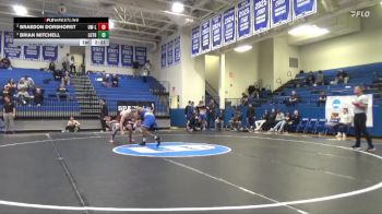 157 lbs Semifinal - Braedon Dorshorst, Wisconsin-La Crosse vs Brian Mitchell, Luther