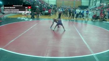 125 lbs Cons. Round 3 - Carter Foglesong, NEO vs Isaiah Deleon, Missouri Valley
