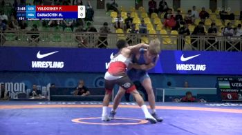 60 kg Qualif. - Farrukh Yuldoshev, Uzbekistan vs Maxim Damaschin, Moldova