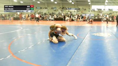 145 lbs Rr Rnd 1 - Joel Brink, Ghost Ops GT - HSB vs Kai Vielma, Quest School Of Wrestling Black - HSB