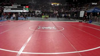 126 lbs Champ. Round 1 - Jett Hone, Blackfoot vs Cole Armstrong, Coeur D Alene