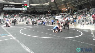 80 lbs Round Of 16 - Ryder Cleavinger, F-5 Grappling vs Oliver Irvin, Woodward Youth Wrestling