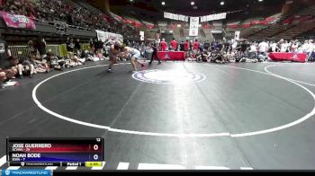 220 lbs Round 1 (16 Team) - Jose Guerrero, SCVWA vs Noah Bode, IEWA