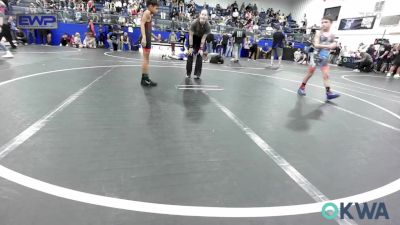 67 lbs Rr Rnd 1 - Lawson Mortimer, Lions Wrestling Academy vs Emmitt Murphy, Weatherford Youth Wrestling