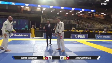 Ashley Lamar Willis vs Sanford Baird Bailey 2025 Pan Jiu Jitsu IBJJF Championship
