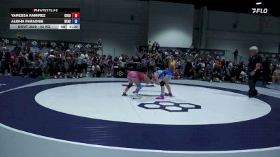 53 kg Champ. Rd Of 16 - Vanessa Ramirez, Colorado vs Alisha Paradise, Nyac
