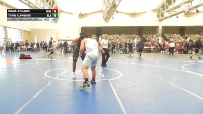 250-I lbs Consi Of 8 #2 - Noah Leonardi, Truman Rams vs Tyriq Alpheaus, Pittston Area Middle School