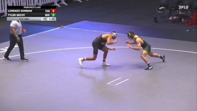 174 lbs Rr Rnd 1 - Lorenzo Norman, Stanford vs Tyler Secoy, North Dakota State