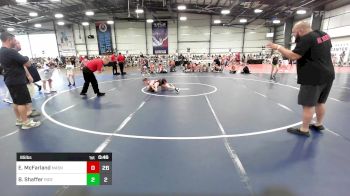 85 lbs Rr Rnd 2 - Eli McFarland, Mat Assassins Yellow vs Brantley Shaffer, Ride Out Wrestling Club Green