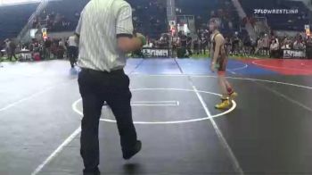 98 lbs Quarterfinal - Asher Williams, Bear WC vs Mia Hernandez, Threshold WC