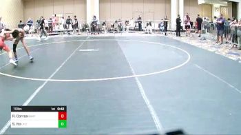 113 lbs Consi Of 16 #2 - Ryan Correa, Santa Fe HS vs Shane Ito, La Costa Canyon HS