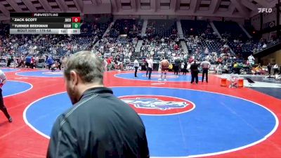 175-5A Cons. Round 1 - Zack Scott, Jackson County vs Turner Beekman, Roswell