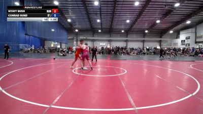 92 kg Rr Rnd 3 - Wyatt Bush, Bloomsburg vs Conrad Sund, St James RTC