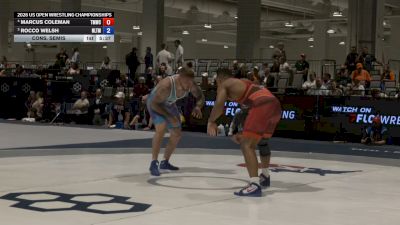 86 kg Cons. Semis - Marcus Coleman, Titan Mercury Wrestling Club (TMWC) vs Rocco Welsh, NLWC/TMWC