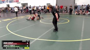 175 lbs Champ. Round 2 - Angelo Tudela, Valdez Youth Wrestling Club Inc. vs Jesse Conley, Interior Grappling Academy