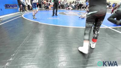 70 lbs Semifinal - Gabriel Allen, Ponca City Wildcat Wrestling vs Bennett Dawson, Raw Wrestling Club