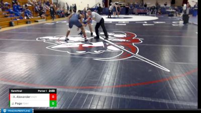 220 lbs Semifinal - Xe`Ree Alexander, Kennedy Catholic vs Jason Page, Federal Way