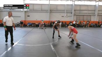 110 lbs Round 2 - Jacob Puma, Donahue Wrestling Academy vs Christian Vasquez, Sandusky Middle School