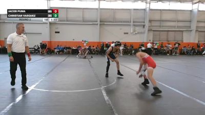 110 lbs Round 2 - Jacob Puma, Donahue Wrestling Academy vs Christian Vasquez, Sandusky Middle School