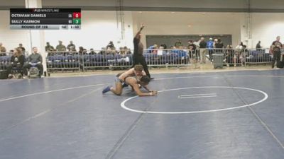150 lbs Round Of 128 - Octavian Daniels, GA vs Sully Karmon, MI