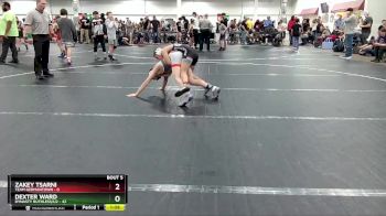 100 lbs Round 2 (8 Team) - Dexter Ward, Dynasty Ruthless/U2 vs Zakey Tsarni, Team Germantown