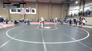 120 lbs Champ. Round 1 - Hanna Trujillo, Randall vs Amelia Huncovsky, Northwest