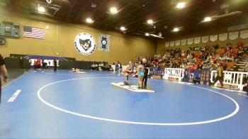 100 lbs Semifinal - Charlie Kuntz, Liberty vs Abigail Marquez, Marina