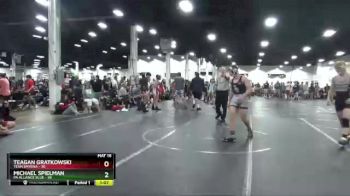 160 lbs Round 7 (8 Team) - Michael Spielman, PA Alliance Blue vs Teagan Gratkowski, Team Smyrna