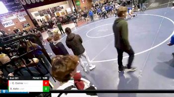 152 lbs Cons. Round 4 - Cyrus Comia, Tahoma vs Ridge Kehr, La Grande