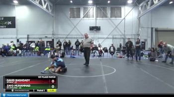 92 lbs Placement (4 Team) - Zayd Muhammad, 84 Athletes vs David Baghdady, Attack