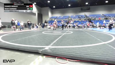 144 lbs Semifinal - Chance Hensley, Rogue Warrior Wrestling vs Noah Dawejko, Panther Youth Wrestling