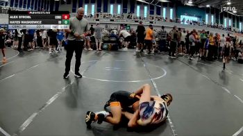 72 lbs Round 3 (6 Team) - Alex Strobl, Cocoa Beach WC vs Hayes Waskiewicz, BHWC | Dirt Divers