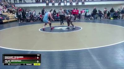 165 lbs Quarters & 1st Wb (16 Team) - Zachary Mcqueen, Rockdale County vs Miles Grossman, Pope