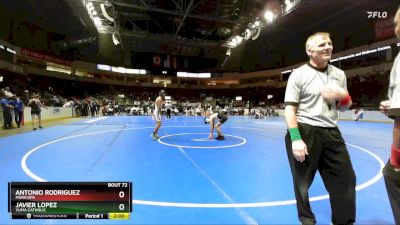 132 lbs Champ. Round 1 - Antonio Rodriguez, Maricopa vs Javier Lopez, Yuma Catholic