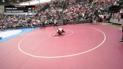 3A 190 lbs Semifinal - Tilisa Matakaiongo, Canyon View vs Dahlia Silva, Union