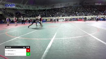 150 lbs Round Of 64 - Karter Mitchell, Hilldale vs Reyon Williams, Tulsa Union