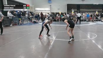 77 lbs Rr Rnd 2 - Dominic Poulin, Maine Hammahs - ESC vs Dennis Melia, Cunliffes Corner Tan - ESC