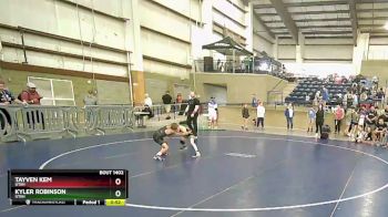 60 lbs 1st Place Match - Tayven Kem, Utah vs Kyler Robinson, Utah