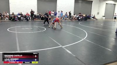 119 lbs Placement Matches (8 Team) - Raymond Castillo, California vs Louis Kennedy, New York Gold